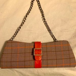 Plaid purse